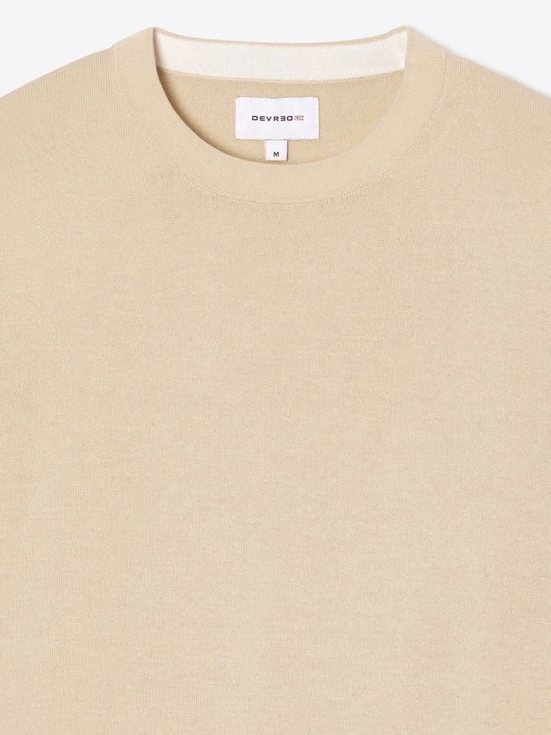 T-shirt maille col rond