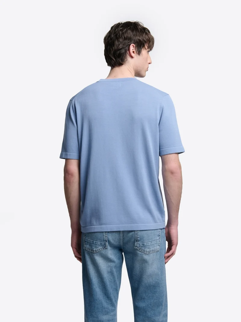 T-shirt maille col rond