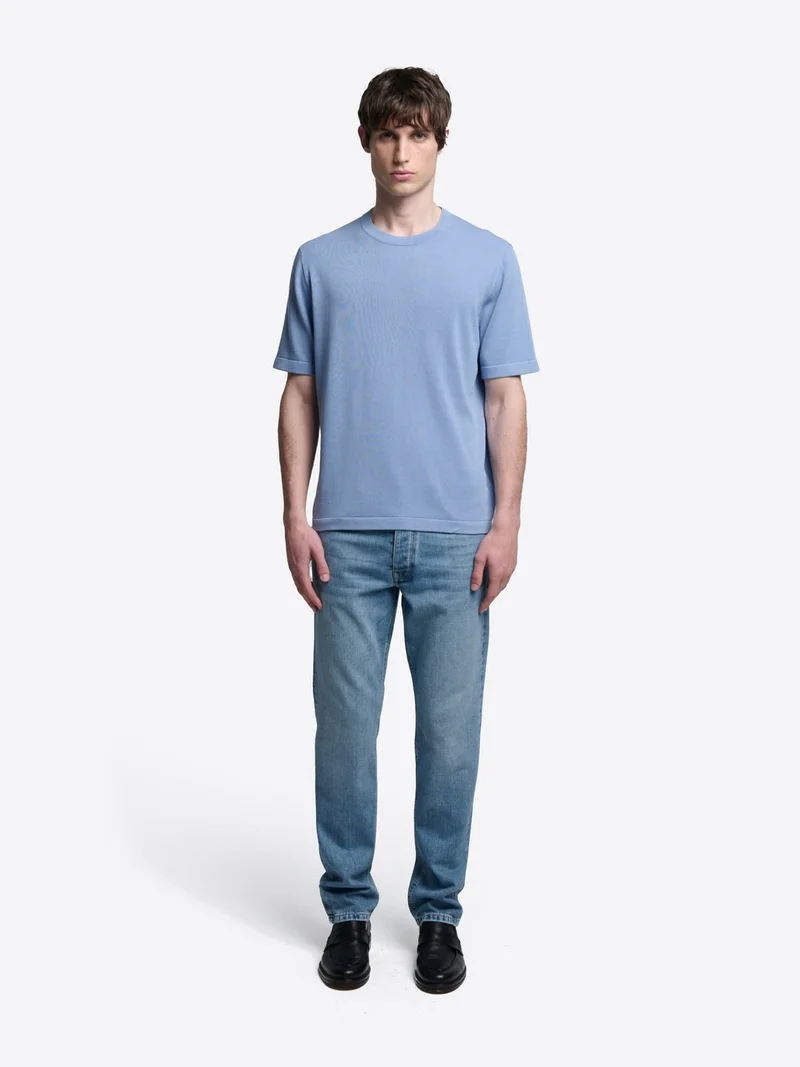 T-shirt maille col rond