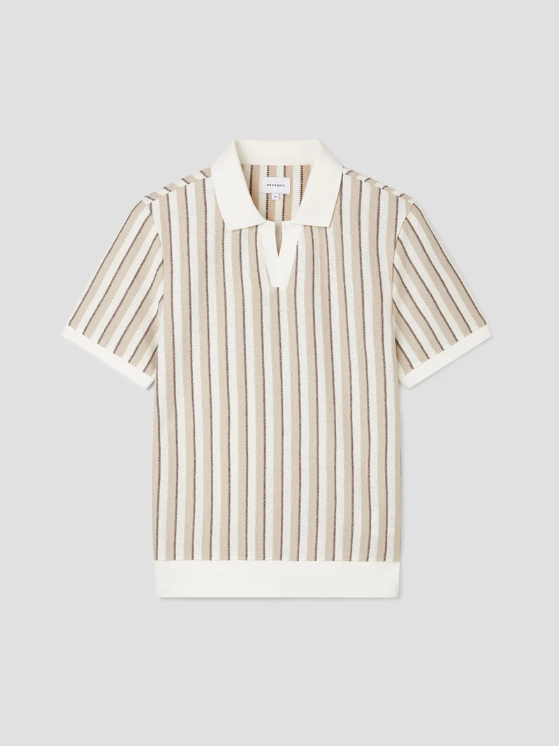 Polo col derby rayé