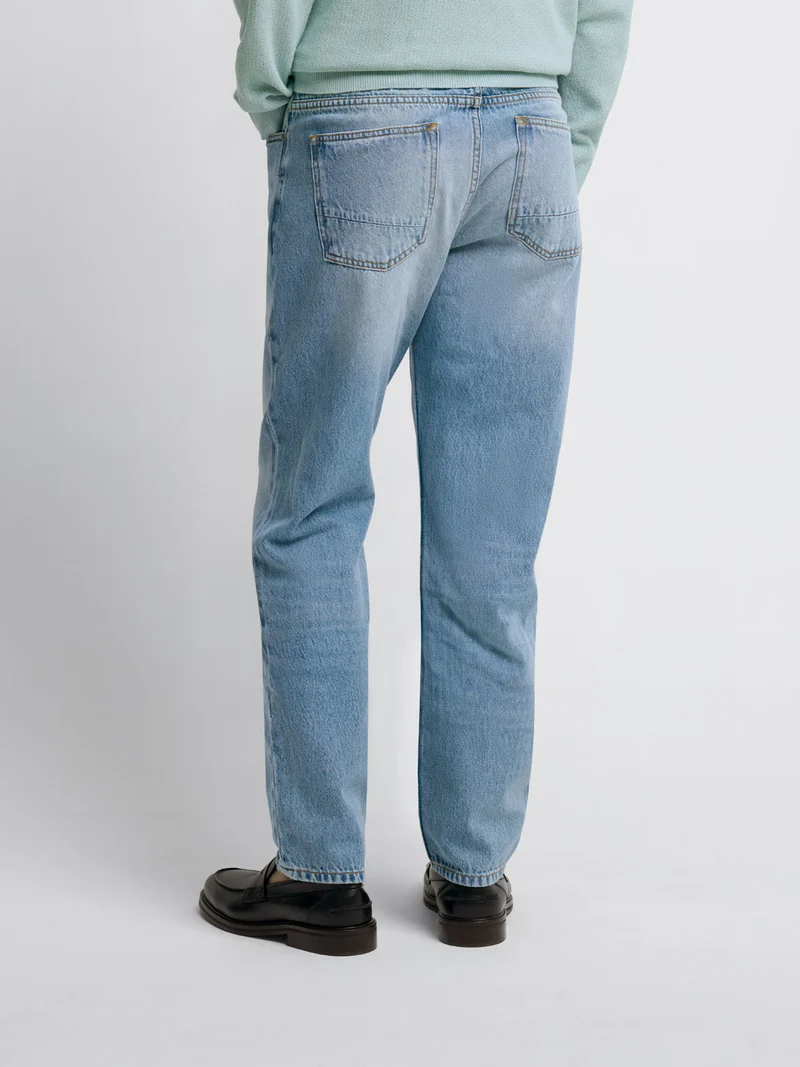 Jean denim regular en coton