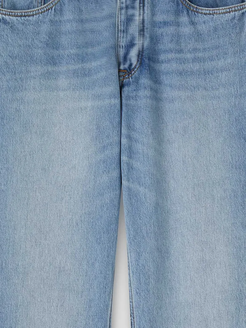 Jean denim regular en coton