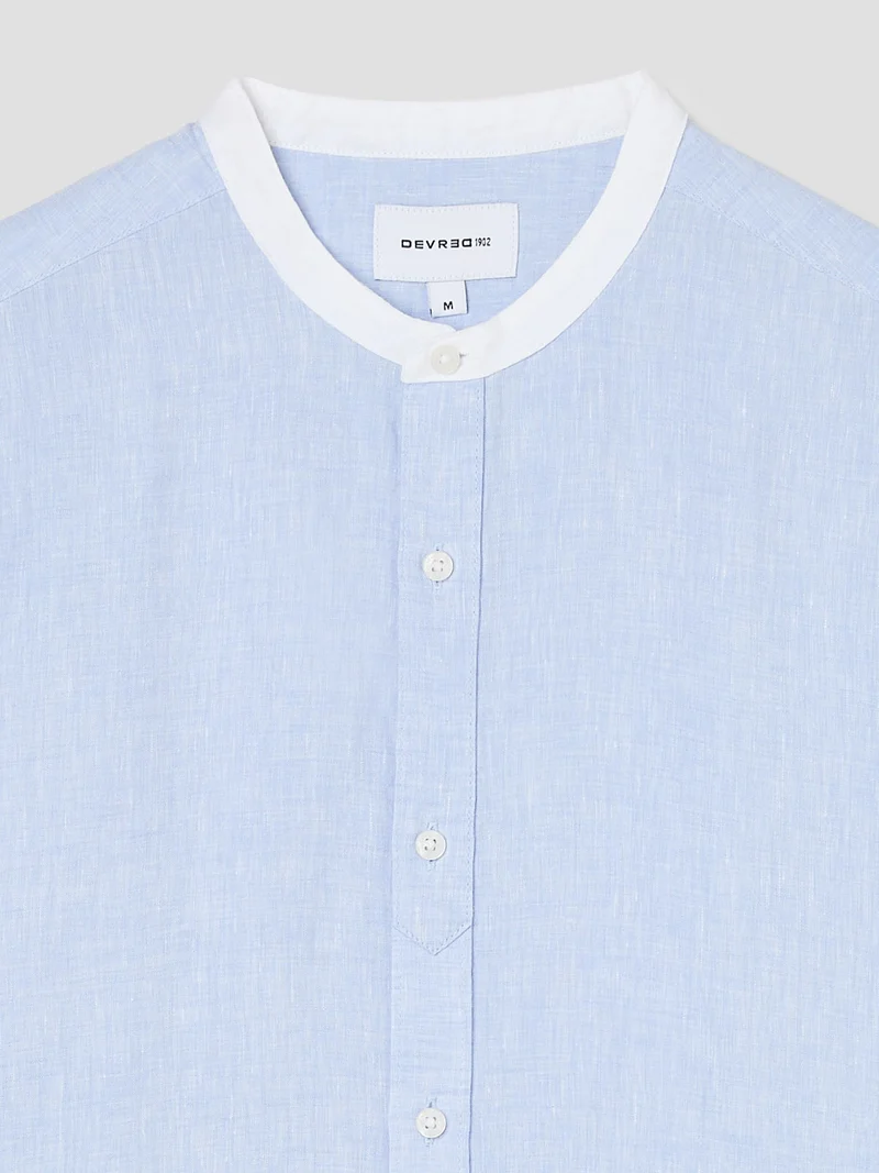 Chemise slim en lin
