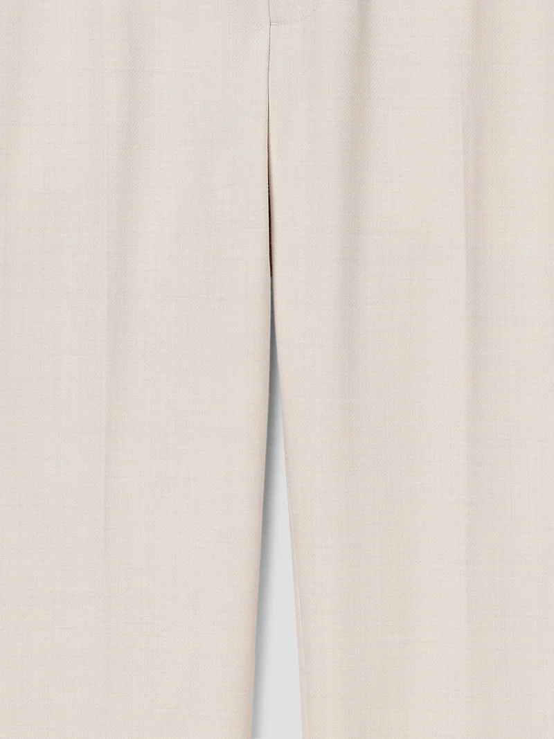 Pantalon de costume slim laine mélangé