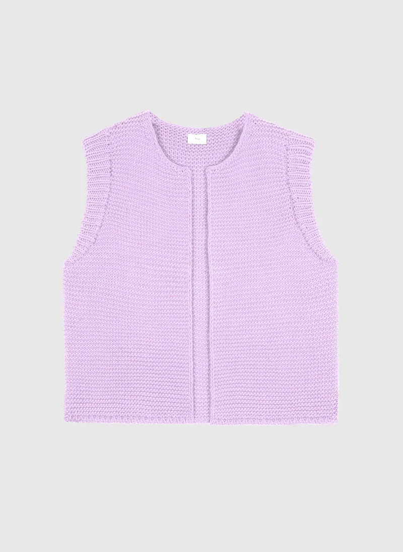 GILET LEGRINGO lilas