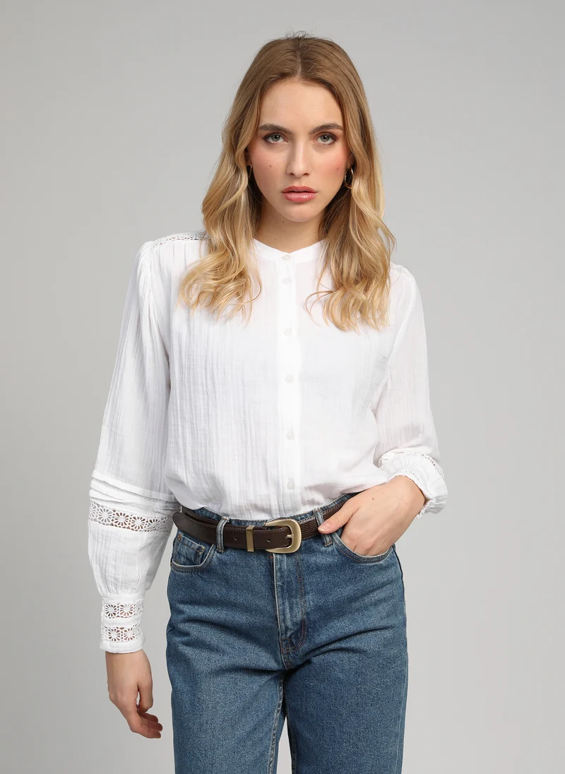 CHEMISE SOJANYLA blanc