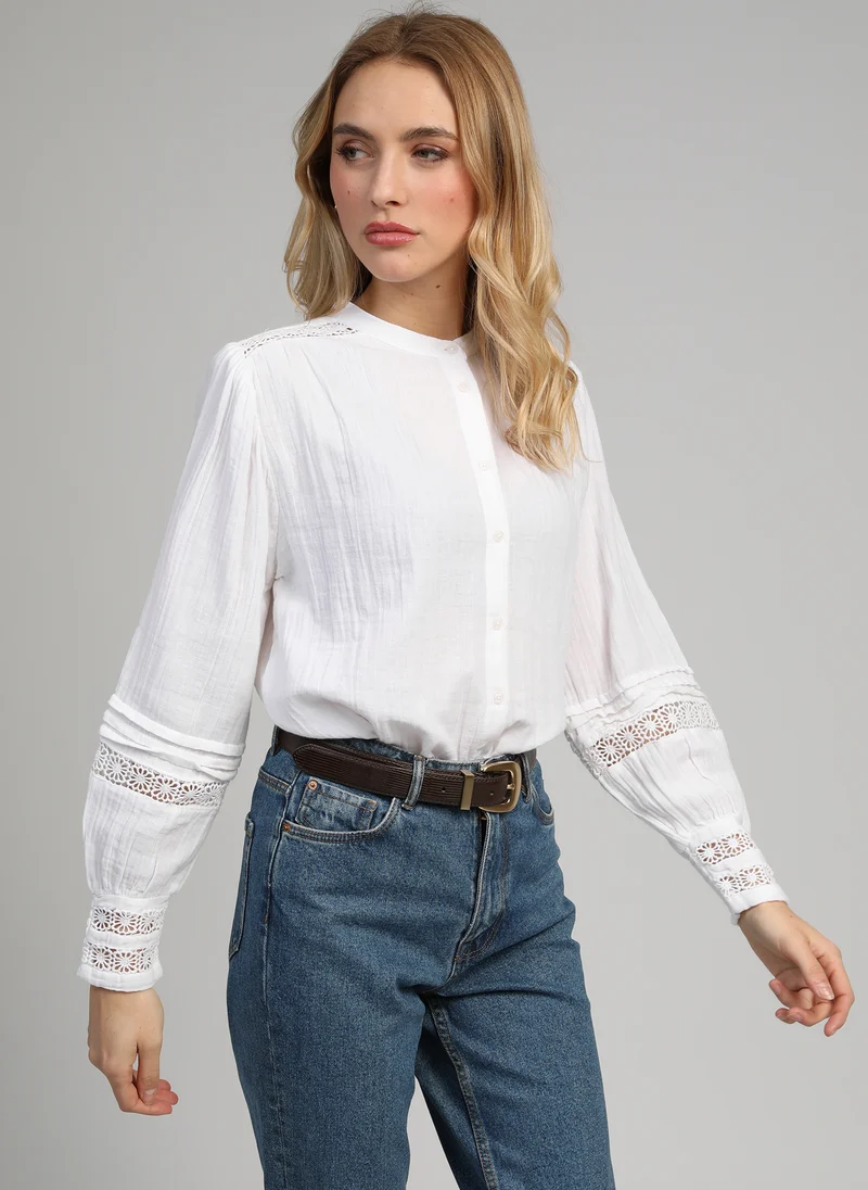 CHEMISE SOJANYLA blanc