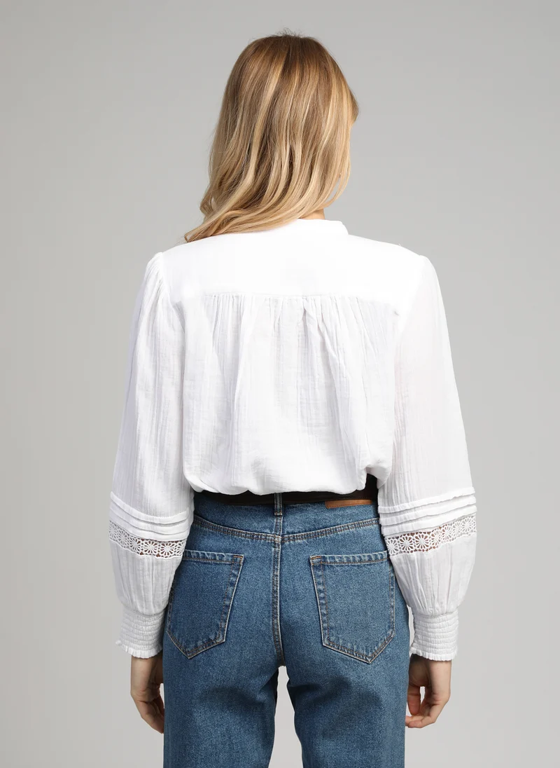 CHEMISE SOJANYLA blanc