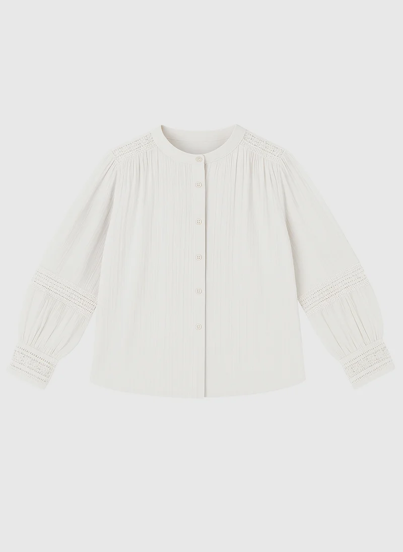 CHEMISE SOJANYLA blanc