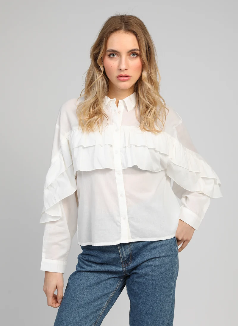 CHEMISE SUPREMA blanc
