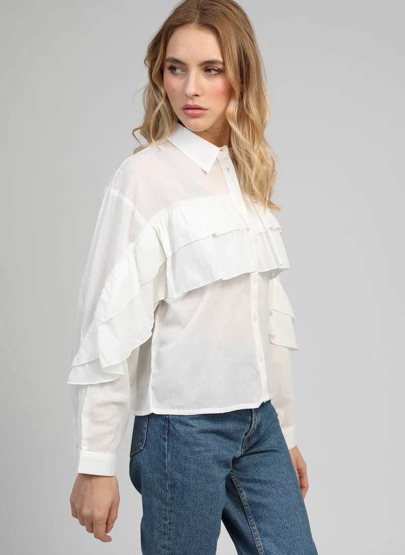 CHEMISE SUPREMA blanc