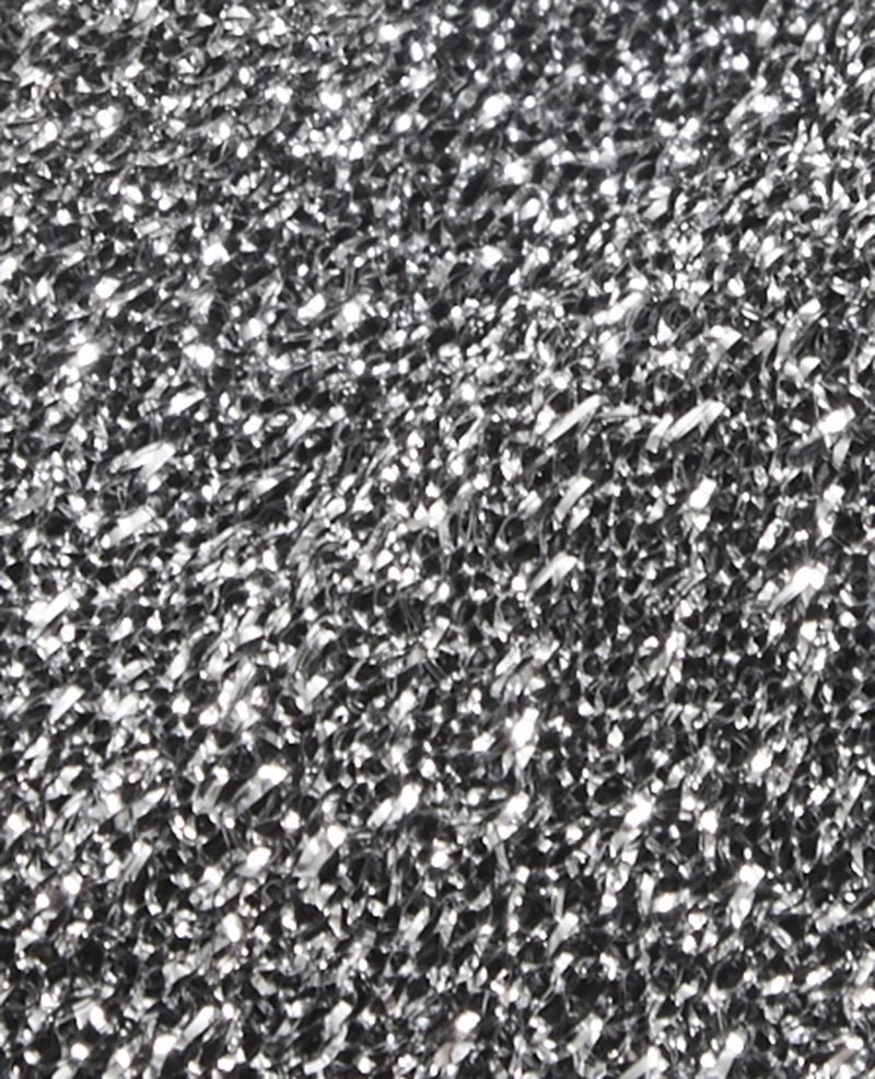 Déco de sac nœud silver et cœur