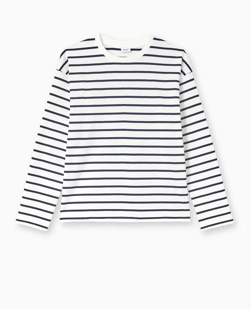 Marinière oversize manches longues