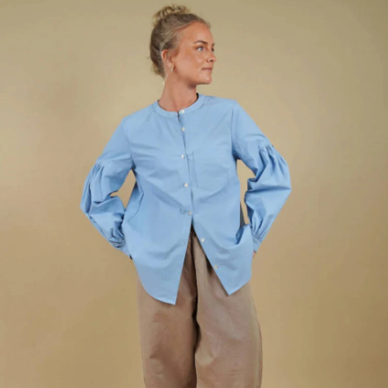 Patron de Couture PDF | Chemise Bouffante | Wardrobe by Me