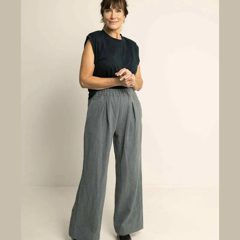 Patron de couture PDF | Pantalon Palazzo | Wardrobe by Me