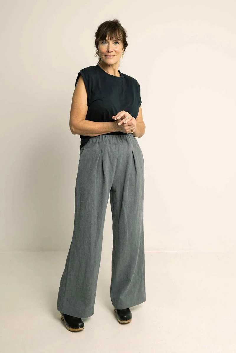 Patron de couture PDF | Pantalon Palazzo | Wardrobe by Me