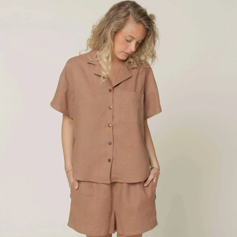PATRON DE COUTURE PDF | Chemise Camp et Short | Wardrobe by Me