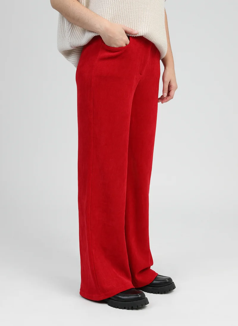 PANTALON PERDY rouge