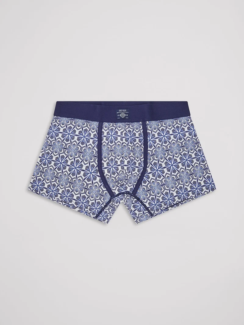 Boxer stretch en coton bio fantaisie