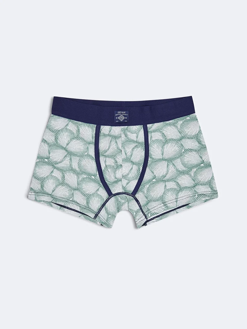 Boxer stretch en coton bio fantaisie