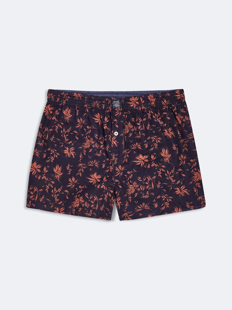 Caleçon fleuri 100% coton