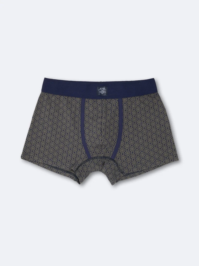 Boxer fantaisie en coton élasthanne
