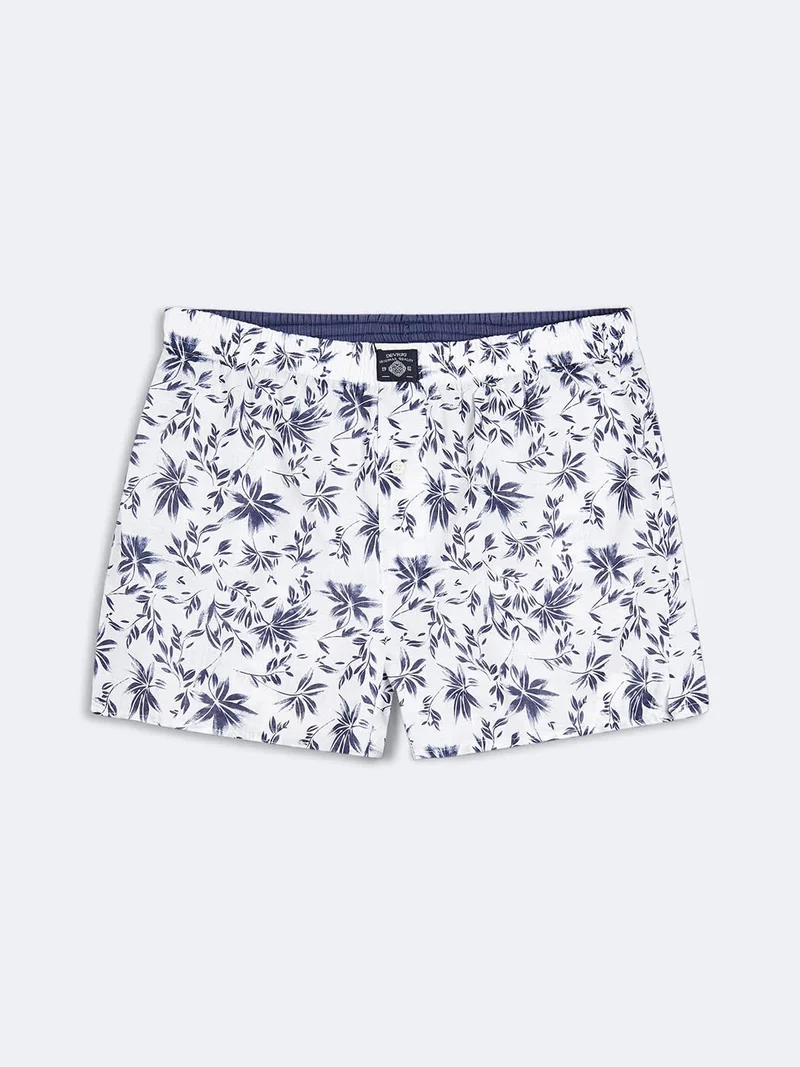 Caleçon fleuri 100% coton
