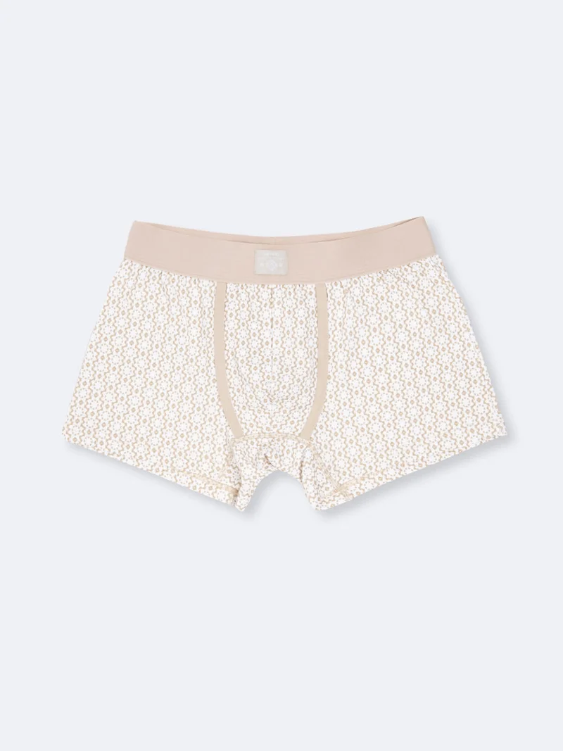 Boxer fantaisie en coton élasthanne