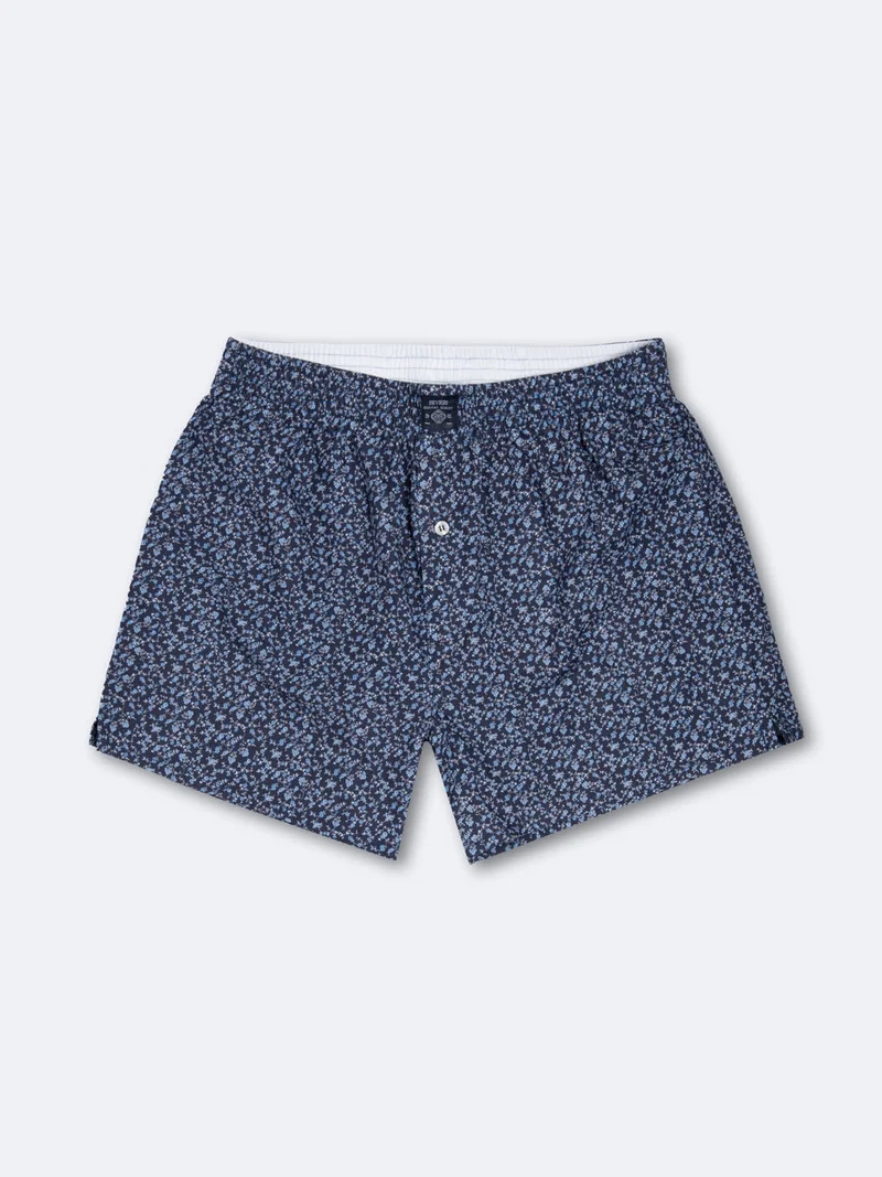 Shorty 100% coton fleuri