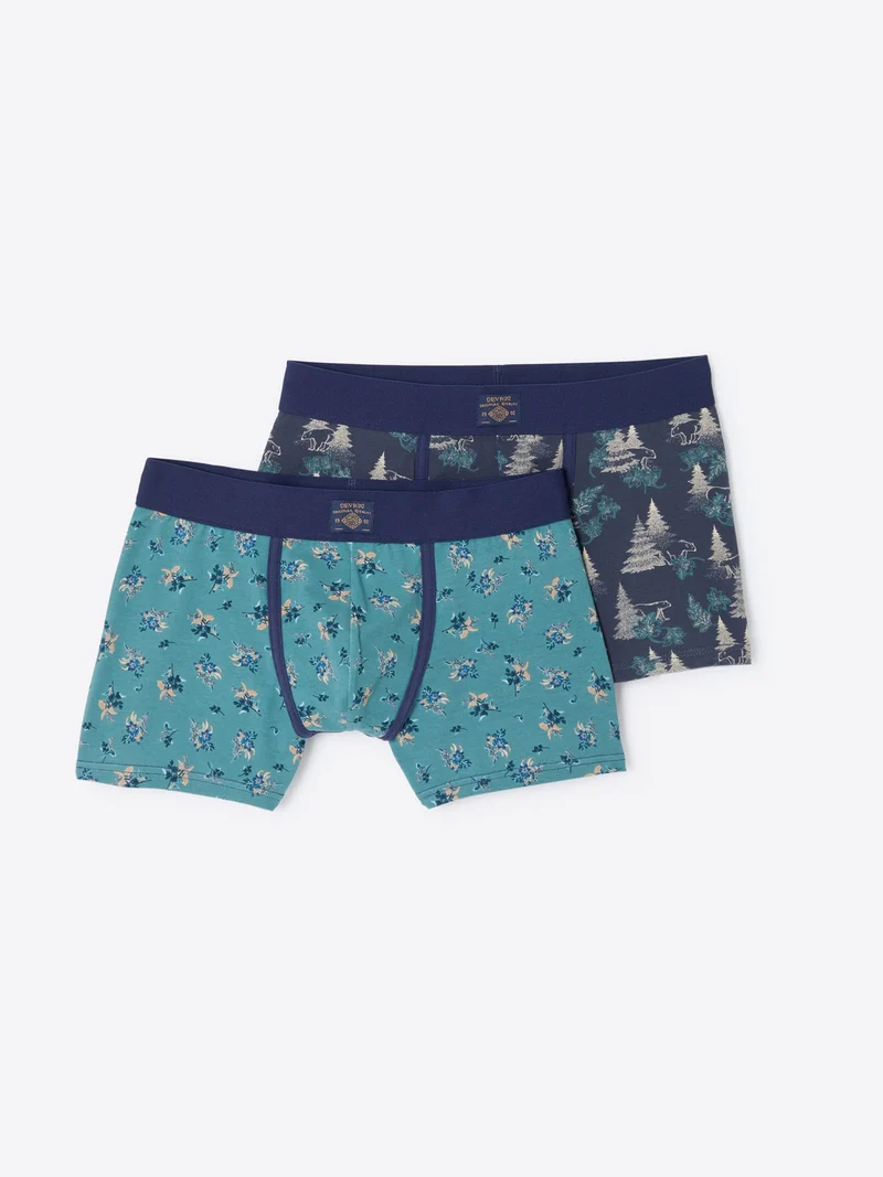 Coffret boxers en coton fantaisie