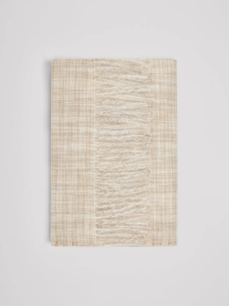 Echarpe en polyester/viscose uni