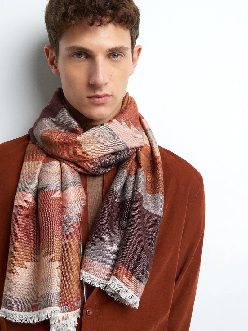 Echarpe en viscose fantaisie