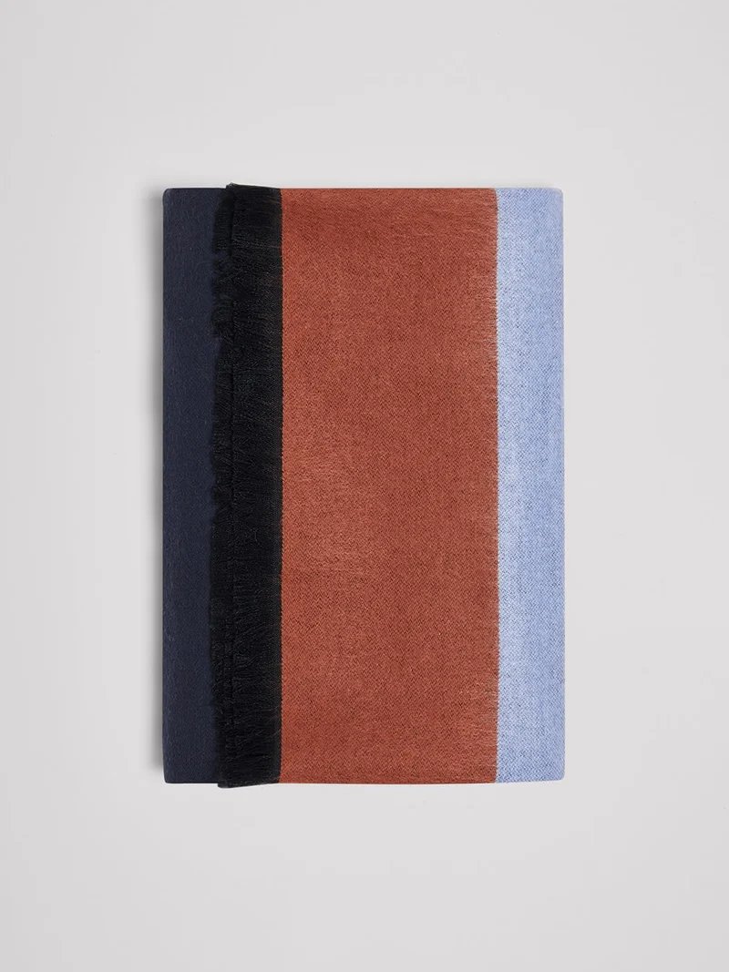 Echarpe en polyester/viscose fantaisie