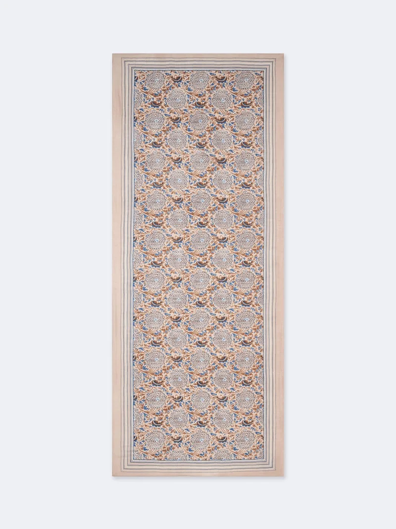 Echarpe imprimée fantaisie en coton