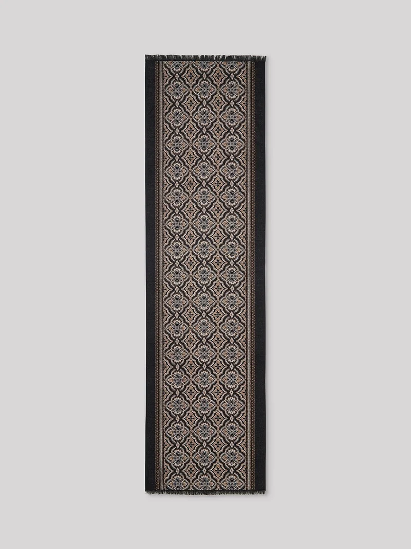 Echarpe en polyester/viscose fantaisie