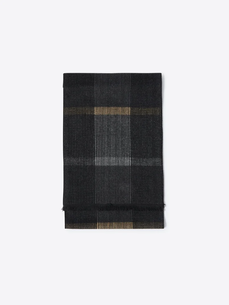 Echarpe à carreaux en viscose