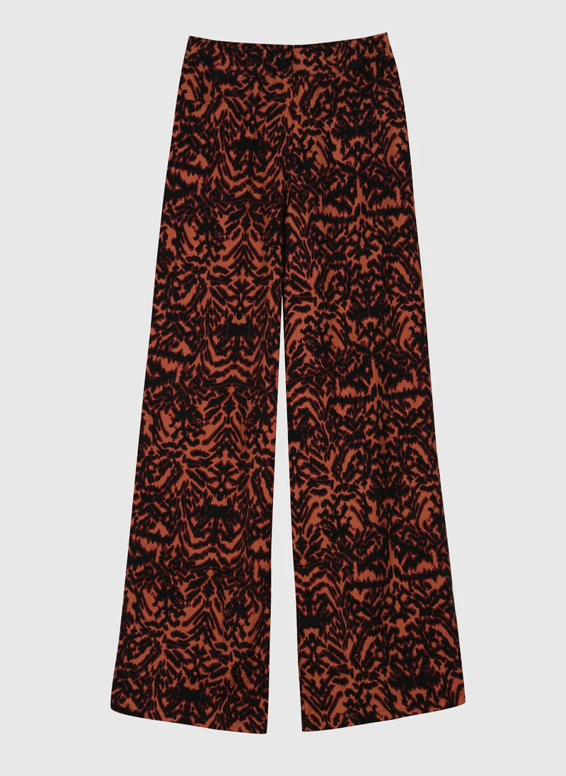 PANTALON PHLORA graphie bordeaux