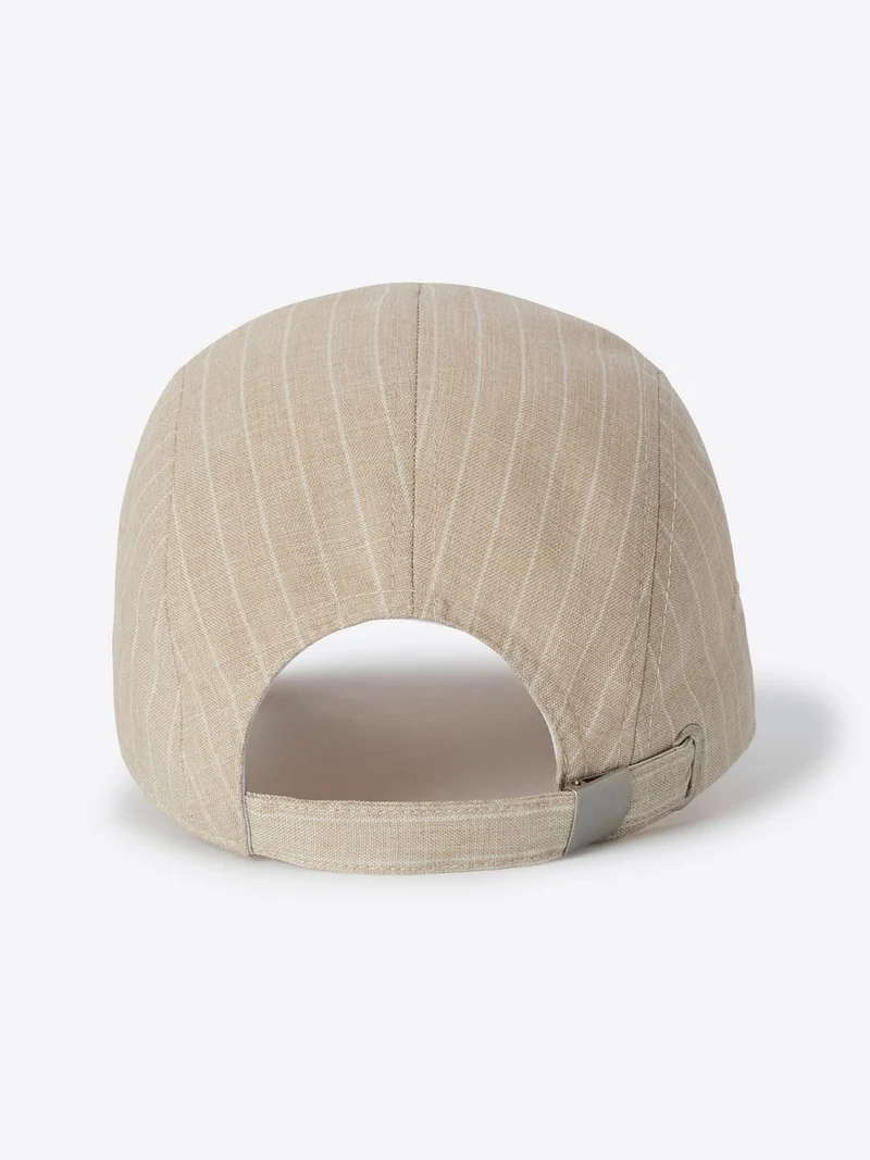 Casquette baseball à rayures