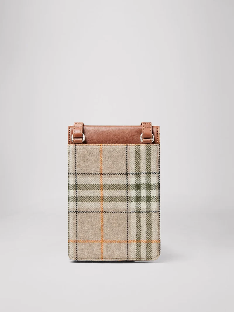 Petit sac bandoulière bi-matière