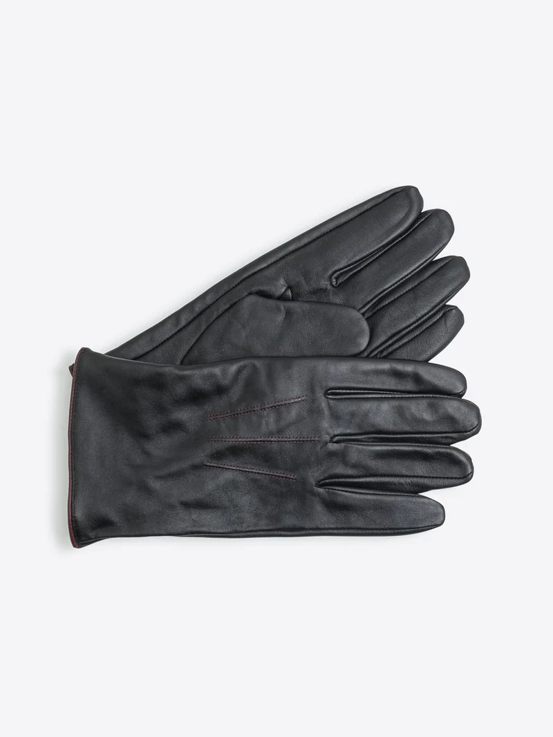 Coffret gants en cuir