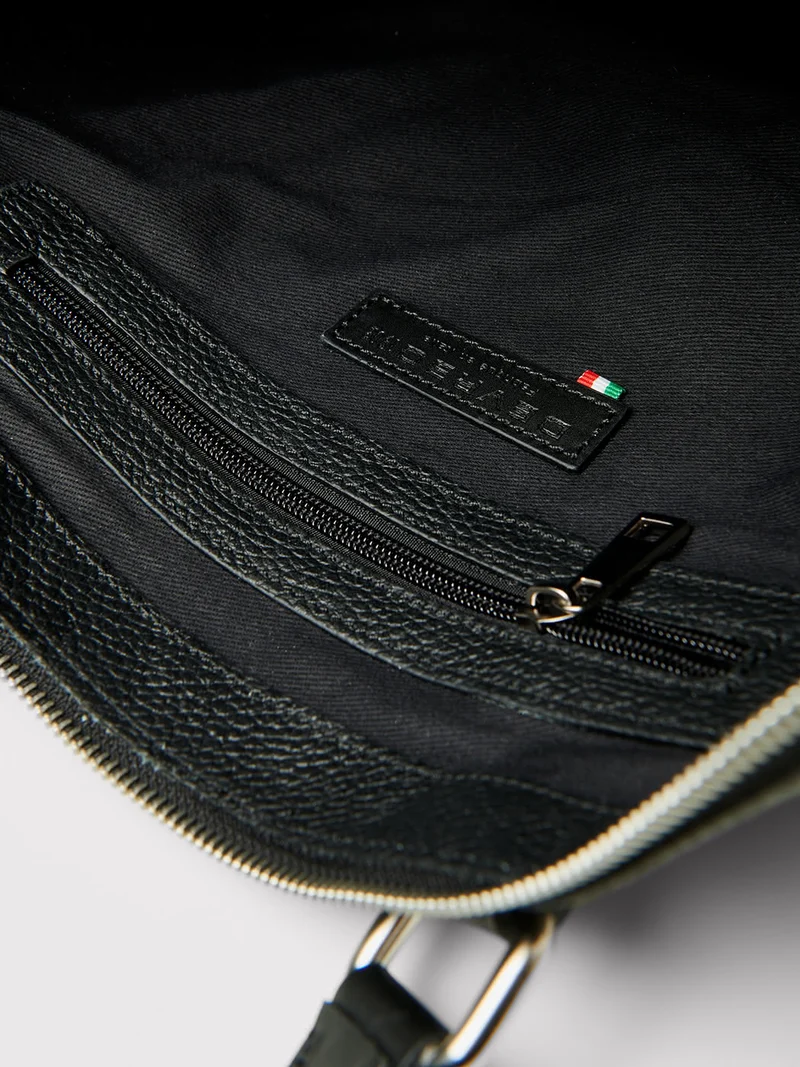 Sac ordinateur en cuir