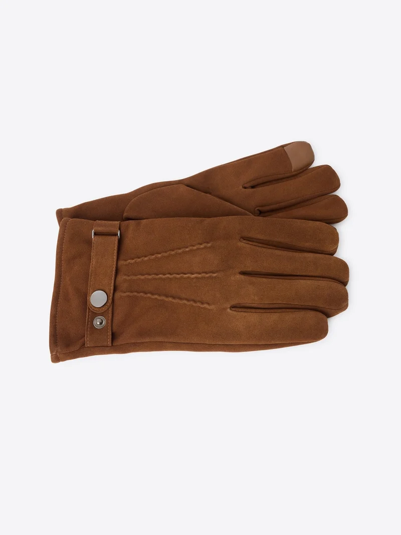 Coffret gants en cuir