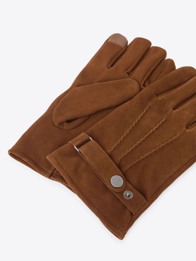 Coffret gants en cuir