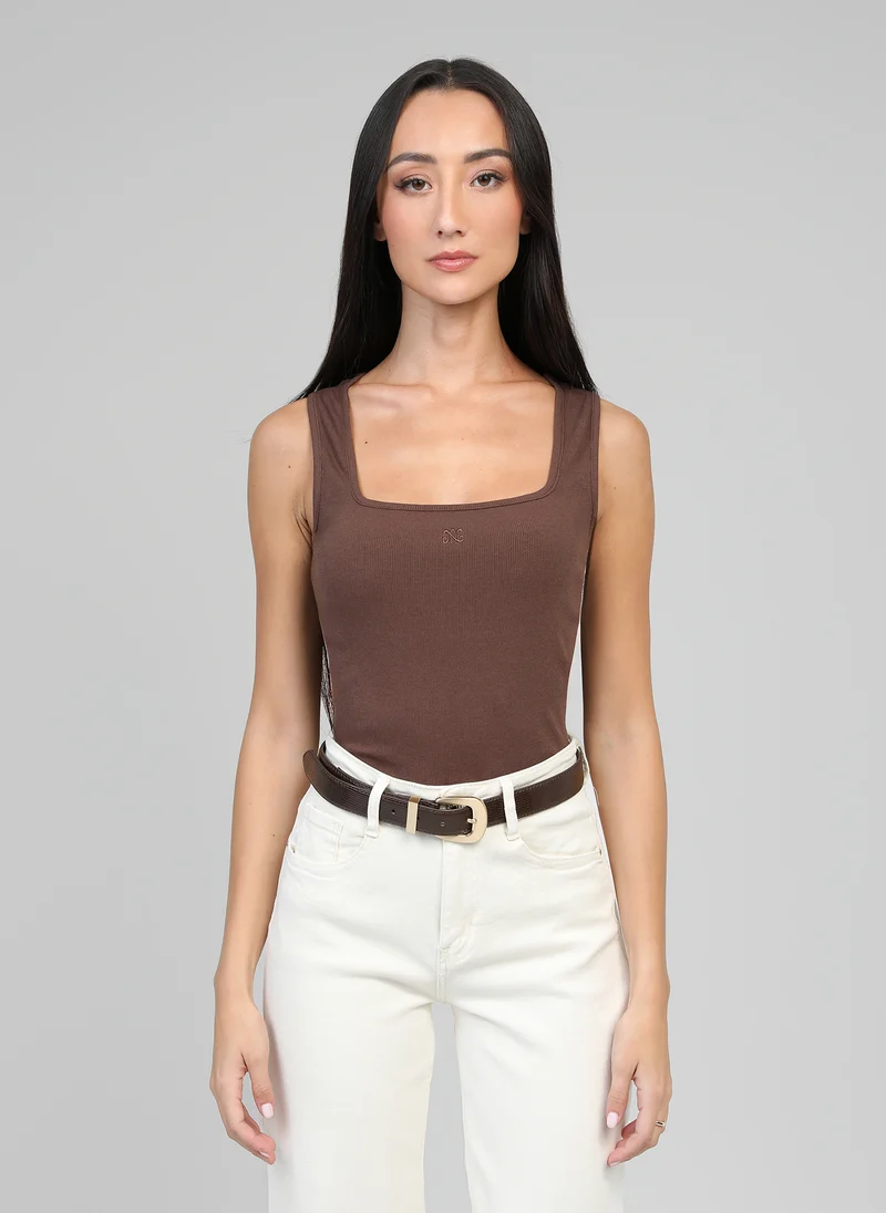 DEBARDEUR AMAZIA chocolat