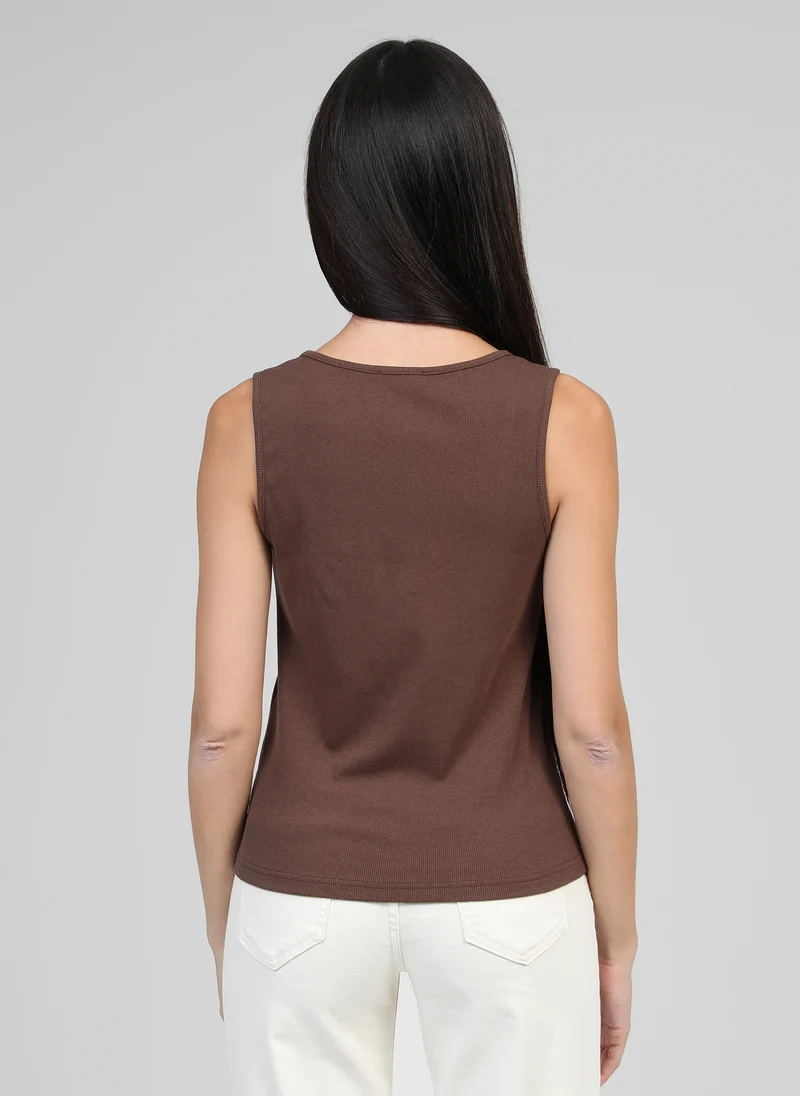 DEBARDEUR AMAZIA chocolat