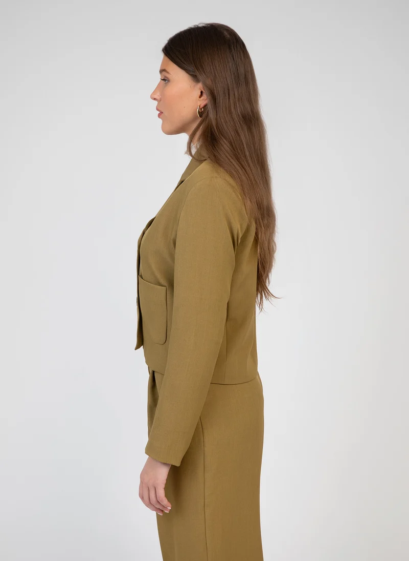 VESTE ZATALIA olive