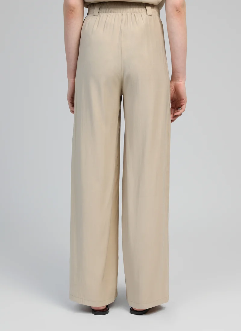 PANTALON PHOEBILA beige