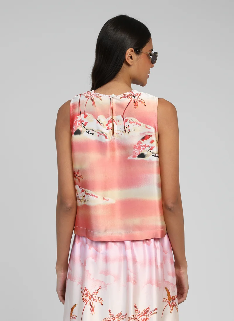DEBARDEUR SOUNAY cabana rose