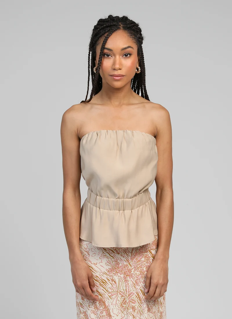 TOP KITRINA beige
