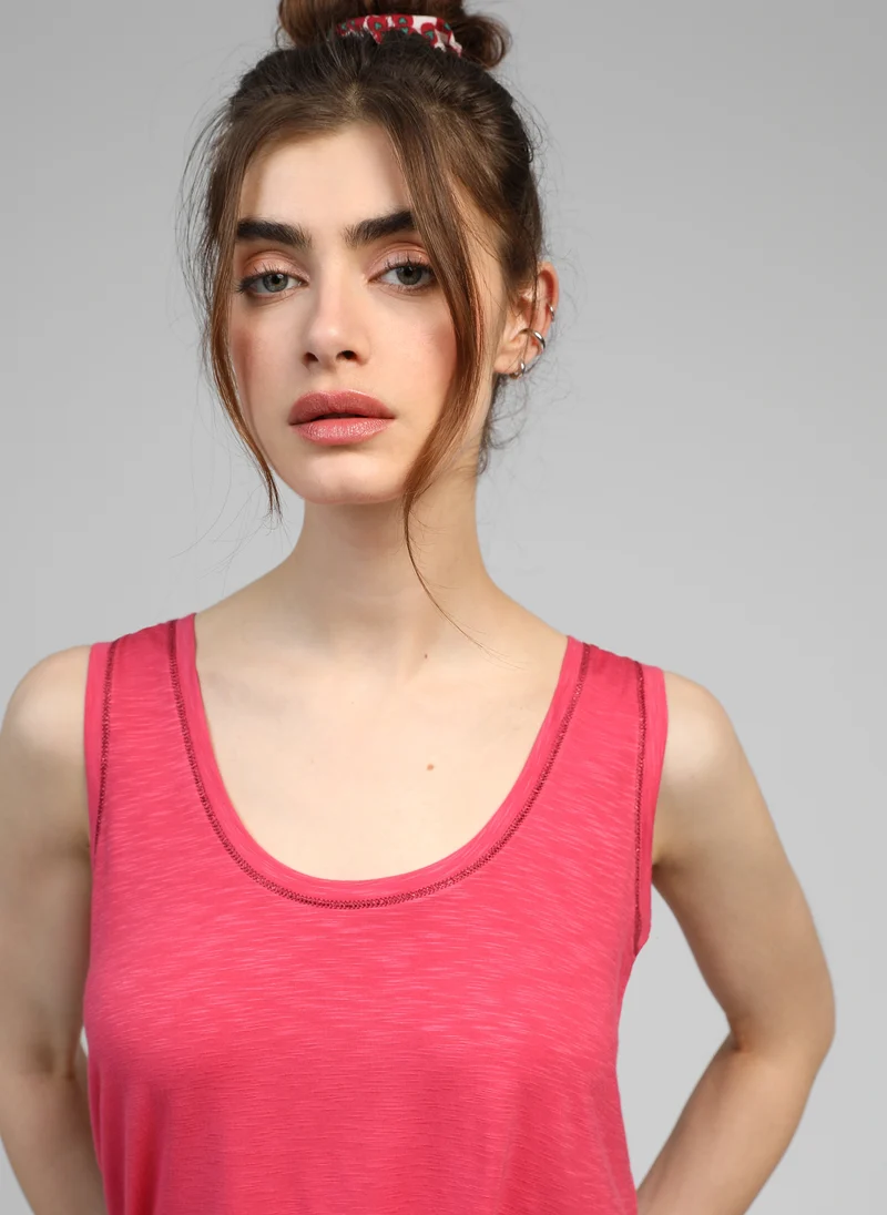 DEBARDEUR TANESSA framboise